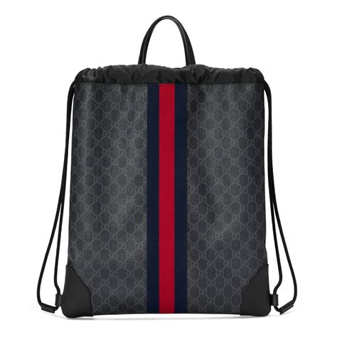 gucci backpack cheap mens|gucci drawstring backpack for men.